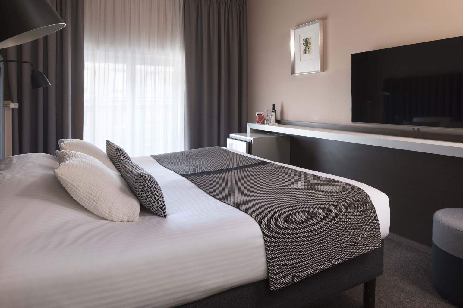 Chambre de l'hôtel Diana Dauphine hotel 4 étoiles strasbourg centre