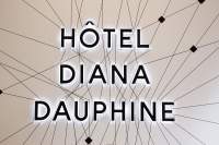 Entré de l'hôtel Diana Dauphine hotel strasbourg centre 